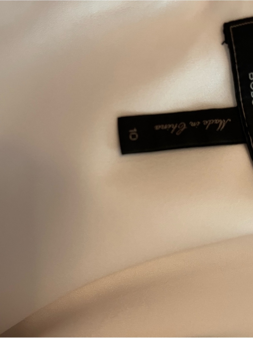 BCBGMaxAzria 2 Piece White Jumpsuit with Sheer Pleated Long Sleeve Cover-Up - Picture 8 of 9